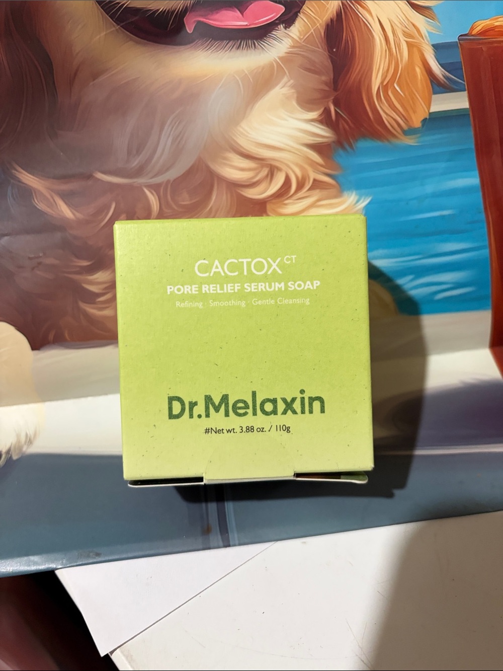 Cactus Dr. Melaxin CACTOX Pore Relief Serum Soap - Light Green